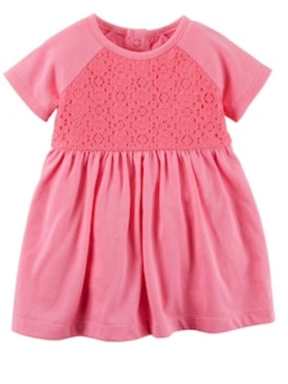 Carter's Baby Girl ~ ALine Dress ~ Crochet Yoke w/Matching Bloomers ~ 3M ~ NWT